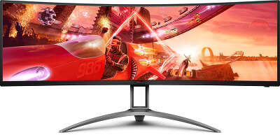Монитор 49" AOC AG493UCX2 VA 5120x1440 HDMI, USB Type-C USB-Hub