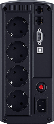 Источник бесперебойного питания/ UPS CyberPower VP1000ELCD Line-Interactive 1000VA/550W USB/RS-232/RJ11/45 (4 EURO)