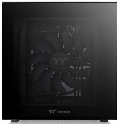Корпус Thermaltake Divider 200 TG, черный, mATX, Без БП (CA-1V1-00S1WN-00)