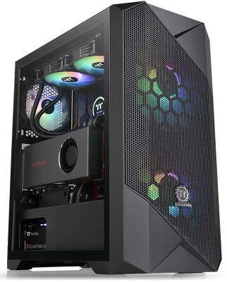 Корпус Thermaltake Commander G33 TG ARGB, черный, ATX, Без БП (CA-1P3-00M1WN-00)