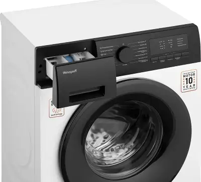 Стиральная машина Weissgauff WM 40106 Inverter Steam класс: A+++ загр.фронтальная макс.:6кг белый инвертор