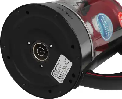 Чайник электрический Vitek VT-7009 1.7л. 2200Вт прозрачный корпус: стекло