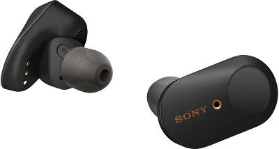 Беспроводные наушники Sony WF-1000XM3, с шумоподавлением, чёрные