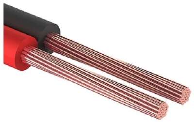 Rexant 01-6105-3-10  Кабель акустический, ШВПМ 2х1.00 мм2, красно-черный, 10 м.  