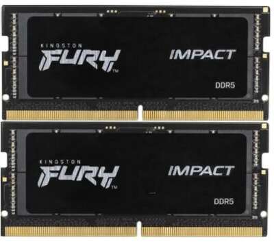 Модуль памяти SODIMM DDR5-5600 64GB (32GBx2) KF556S40IBK2-64 KINGSTON