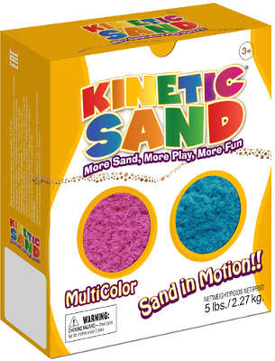 Песок WABA FUN 150-404 Kinetic Sand (2,27 килограмма) Фиолетовый, синий