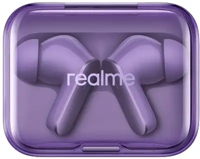 Гарнитура внутриканальные Realme Air 7 фиолетовый беспроводные bluetooth в ушной раковине (6941764451032)