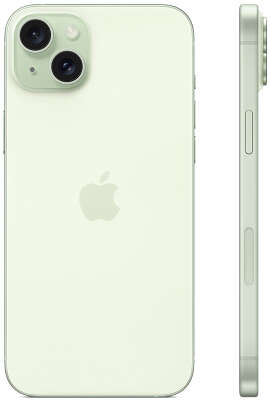 Смартфон Apple A3096 iPhone 15 Plus 128Gb зеленый моноблок 3G 4G 2Sim 6.7" 1290x2796 iOS 17 48Mpix 802.11 a/b/g/n/ac/ax NFC GPS GSM900/1800 Protect