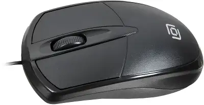 Мышь Оклик 125M черный оптическая 1200dpi USB 3but (1175317)