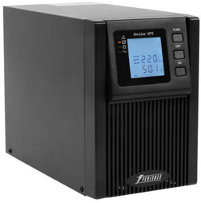 ИБП Powerman Online 1000 Plus, 1000VA, 900W, EURO (без аккумуляторов)