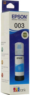 Чернила/ Epson 003 EcoTank Ink Cyan 65ml
