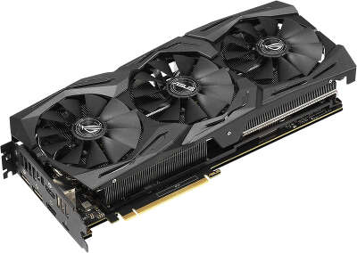 Видеокарта ASUS nVidia GeForce RTX 2070 ROG-STRIX-RTX2070-8G-GAMING 8Gb GDDR6 PCI-E 2HDMI, 2DP