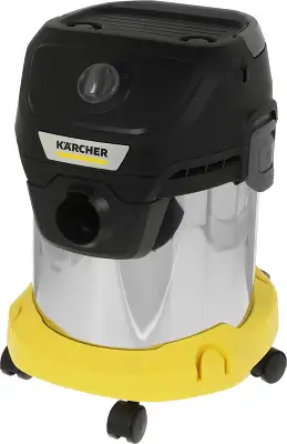 Строительный пылесос Karcher KWD 3 S V-15/4/20 AE *EU 1000Вт (уборка: сухая/сбор воды/выдув) желтый