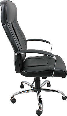 Кресло руководителя COLLEGE H-9152L-1, черный, экокожа
