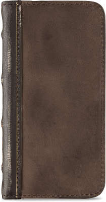 Чехол кожаный для iPhone SE/5S/5 Twelve South BookBook, коричневый 12-1232]