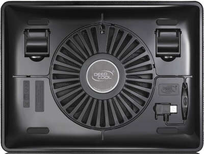 Подставка для охлаждения ноутбука DEEPCOOL N1 BLACK до 15,6", cупертонкий 2,6см