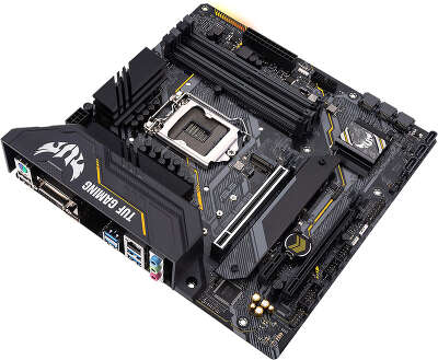 Материнская плата mATX LGA1200 ASUS TUF GAMING B460M-PLUS