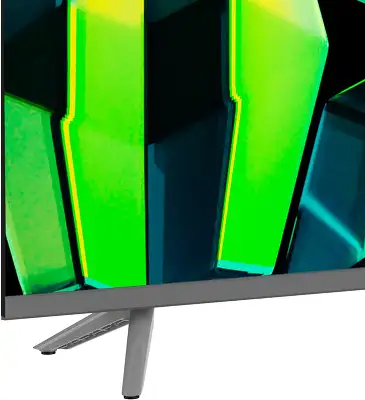 Телевизор LED Sber 43" SDX-43U4014 Салют ТВ серебристый 4K Ultra HD 60Hz DVB-T DVB-T2 DVB-C DVB-S DVB-S2 USB WiFi Smart TV