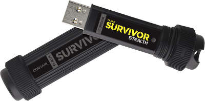 Модуль памяти USB3.0 Corsair Survivor Stealth 32 Гб [CMFSS3B-32GB]