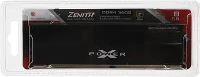 Модуль памяти DDR4 UDIMM 8Gb DDR3600 Silicon Power XPOWER Zenith (SP008GXLZU360BSC)