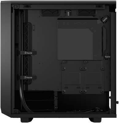 Корпус Fractal Design Meshify 2 Mini Black TG Dark Tint, черный, mATX, Без БП (FD-C-MES2M-01)