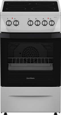 Плита Электрическая Darina 1D5 EC 241 614 X нержавеющая сталь/черный стеклокерамика (без крышки)