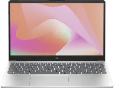 Ноутбук HP 15-fc0018nq Ryzen 5 7520U 16Gb SSD512Gb AMD Radeon 610M 15.6" IPS FHD (1920x1080) FreeDOS silver WiFi BT Cam (7K0R1EA)