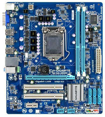 Мат. плата P7 Gigabyte GA-H55M-S2
