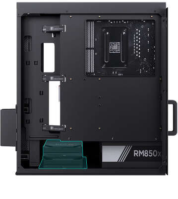 Корпус JONSBO U6, черный, ATX, Без БП (U6 Black)