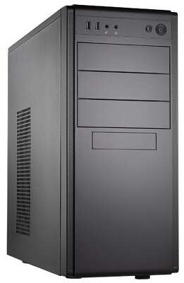 Корпус FoxLine Case Foxline FL-886-FL500S-U32 |FL-886-FL500S-U32| ATX case, black, w/PSU 500W 12cm, w/2xUSB3.0, w/ pwr cord, w/o FAN
