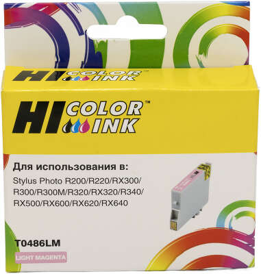 Картридж Hi-Black (HB-T0486) для Epson Stylus Photo R200/R300/RX500/RX600, LM