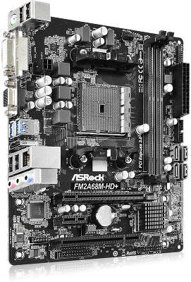 Мат. плата ASRock FM2A68M-HD+