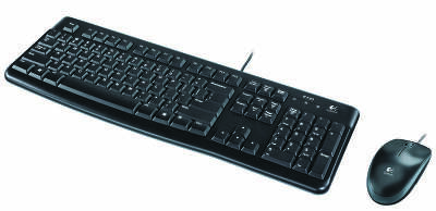 Клавиатура+мышь Logitech Desktop MK120 (Keybord&mouse), USB, Rus/Eng, [920-002561]