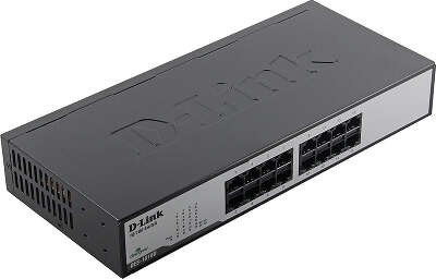 Коммутатор D-Link DES-1016D/H1A 16x100Mb неуправляемый