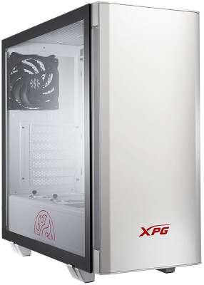 Корпус XPG INVADER WHITE [INVADER-WHCWW] (Midi-Tower, белый, TG, 120mm fan*2)