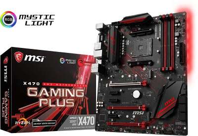 Материнская плата ATX LGAAM4 MSI X470 GAMING PLUS