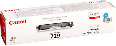 Тонер-картридж/ CLBP CARTRIDGE 729 C EUR