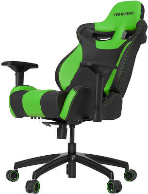 Игровое кресло VERTAGEAR Racing SL4000 Зеленое/Черный фон