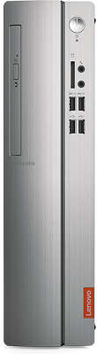Компьютер Lenovo IdeaCentre 510S-07ICB SF i3-8100/4/1000/Multi/DOS,серебристый/черный