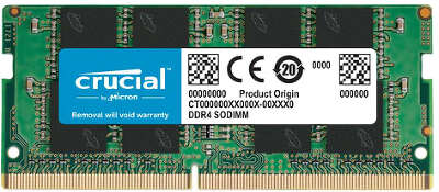 Модуль памяти DDR4 SODIMM 8Gb DDR2666 Crucial (CT8G4SFRA266.C8FE)