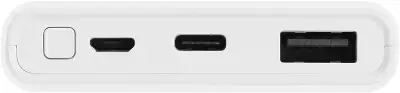 Мобильный аккумулятор Cactus CS-PBFSMT-10000 10000mAh 10.5W 2.1A 2xUSB-A белый