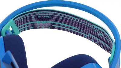 Наушники с микрофоном Logitech G733 Lightspeed синий накладные Radio оголовье (981-000943)