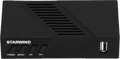 Цифровая ТВ-приставка Starwind CT-140 черный