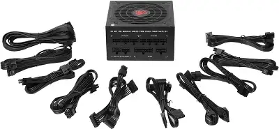 Блок питания Bloody ATX 850W BD-PS850G 80+ gold (20+4pin) APFC 120mm fan 12xSATA Cab Manag RTL