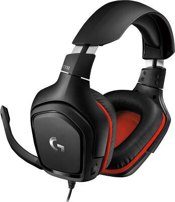 Гарнитура Logitech G G332 Wired Gaming Leatherette Retail [981-000757]