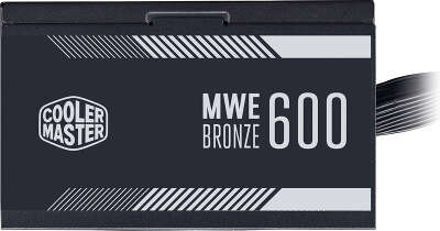 Блок питания 600Вт ATX CoolerMaster MWE Bronze V2