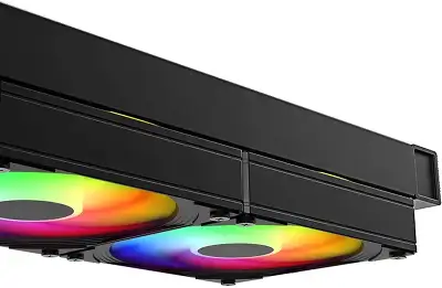Система водяного охлаждения ID-Cooling FX240 Inf ARGB Soc-AM5/AM4/1200/1700/1851 черный 4-pin 27.2dB Al+Cu 300W Ret