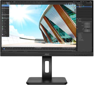 Монитор 24" AOC Q24P2Q IPS WQHD D-Sub, HDMI, DP, USB-Hub