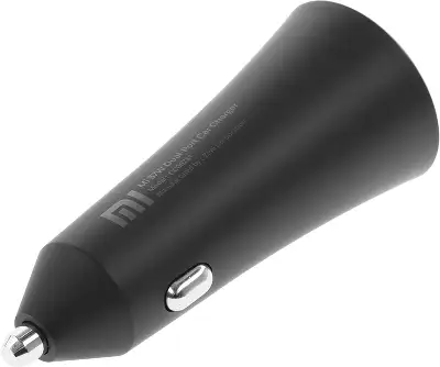 Автомобильное зар./устр. Xiaomi Mi 37W Dual-Port Car Charger 37W 3A+2A 2xUSB универсальное черный (GDS4147GL)