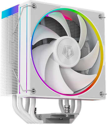 Устройство охлаждения(кулер) ID-Cooling Frozn A410 ARGB Soc-AM5/AM4/1200/1700/1851 белый 4-pin 29.9dB Al+Cu 220W 730gr Ret (FROZN A410 ARGB WHITE)